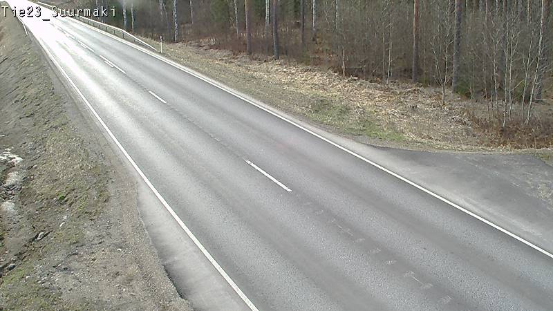 Weather Camera Image Road 23 Heinävesi, Suurmäki, Heinävesi, Pohjois-Karjala