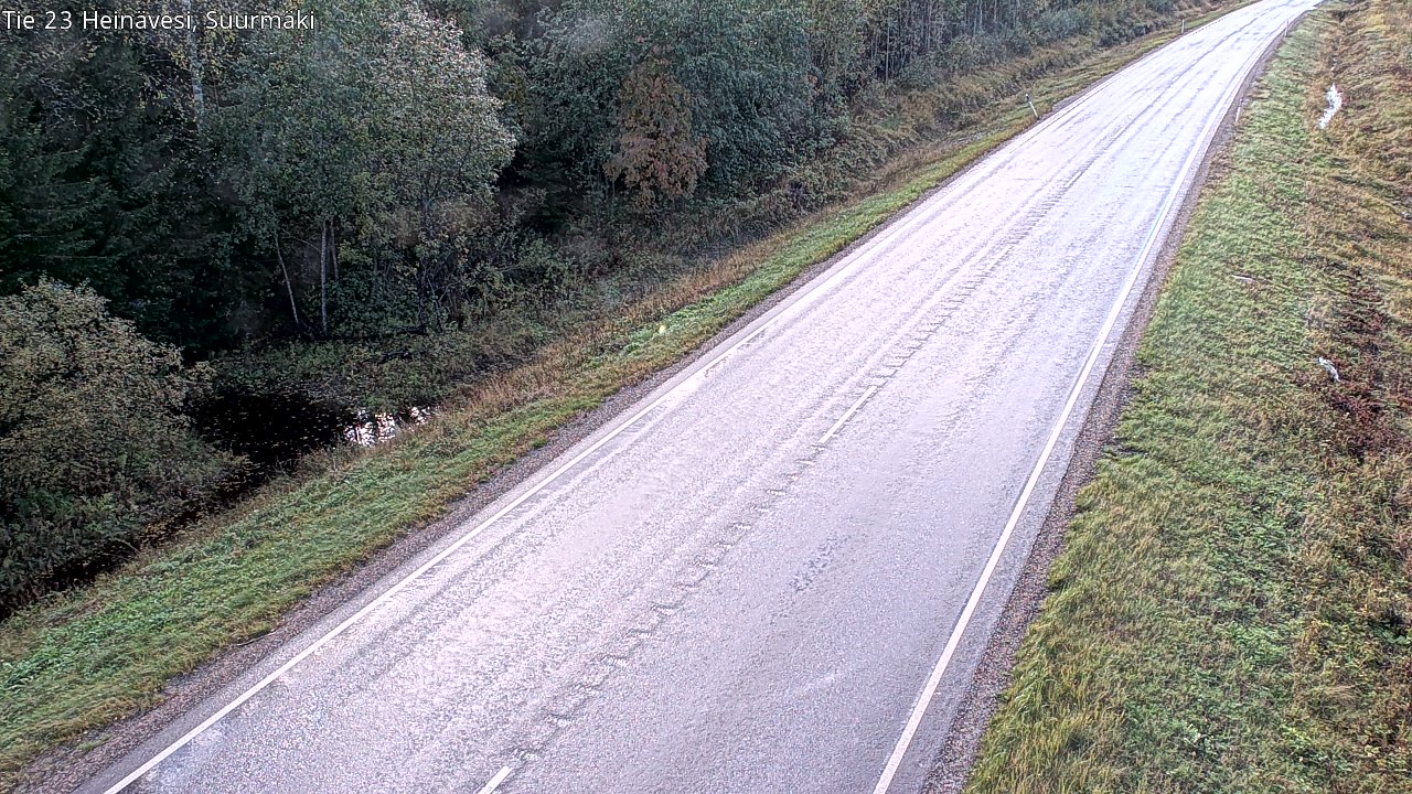 Weather Camera Image Väg 23 Heinävesi, Suurmäki, Heinävesi, Pohjois-Karjala