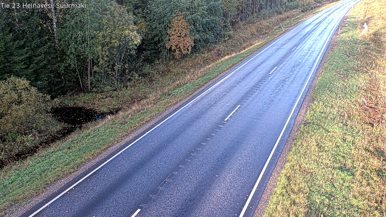 Weather Camera Image Väg 23 Heinävesi, Suurmäki, Heinävesi, Pohjois-Karjala