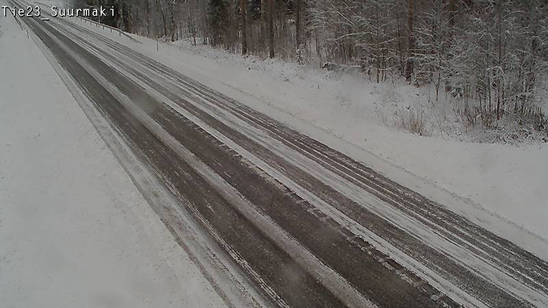 Weather Camera Image Väg 23 Heinävesi, Suurmäki, Heinävesi, Pohjois-Karjala