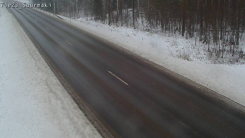 Weather Camera Image Road 23 Heinävesi, Suurmäki, Heinävesi, Pohjois-Karjala