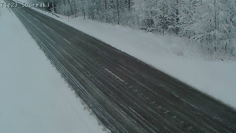 Weather Camera Image Väg 23 Heinävesi, Suurmäki, Heinävesi, Pohjois-Karjala