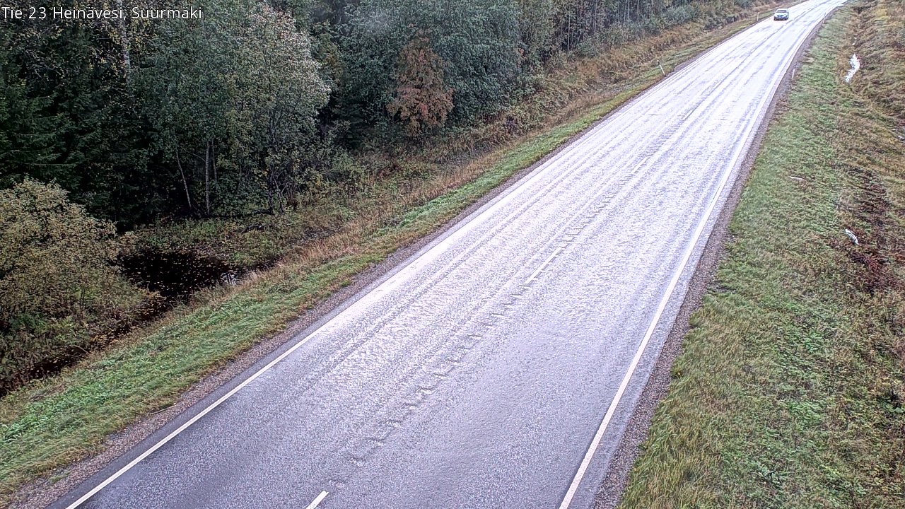 Weather Camera Image Väg 23 Heinävesi, Suurmäki, Heinävesi, Pohjois-Karjala