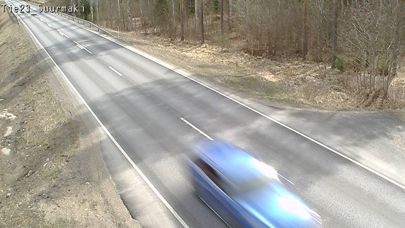 Weather Camera Image Väg 23 Heinävesi, Suurmäki, Heinävesi, Pohjois-Karjala