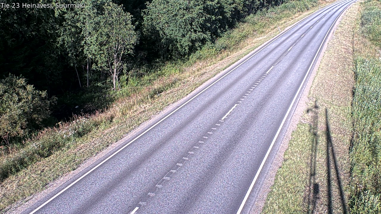 Weather Camera Image Road 23 Heinävesi, Suurmäki, Heinävesi, Pohjois-Karjala