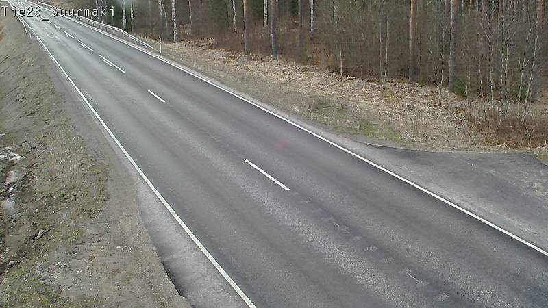 Weather Camera Image Väg 23 Heinävesi, Suurmäki, Heinävesi, Pohjois-Karjala