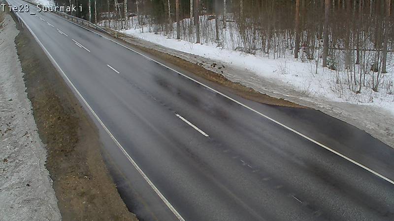 Weather Camera Image Road 23 Heinävesi, Suurmäki, Heinävesi, Pohjois-Karjala