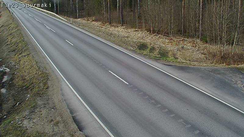 Weather Camera Image Road 23 Heinävesi, Suurmäki, Heinävesi, Pohjois-Karjala