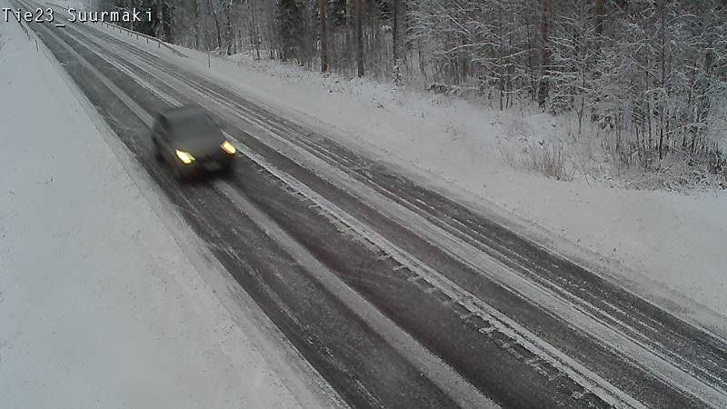 Weather Camera Image Väg 23 Heinävesi, Suurmäki, Heinävesi, Pohjois-Karjala