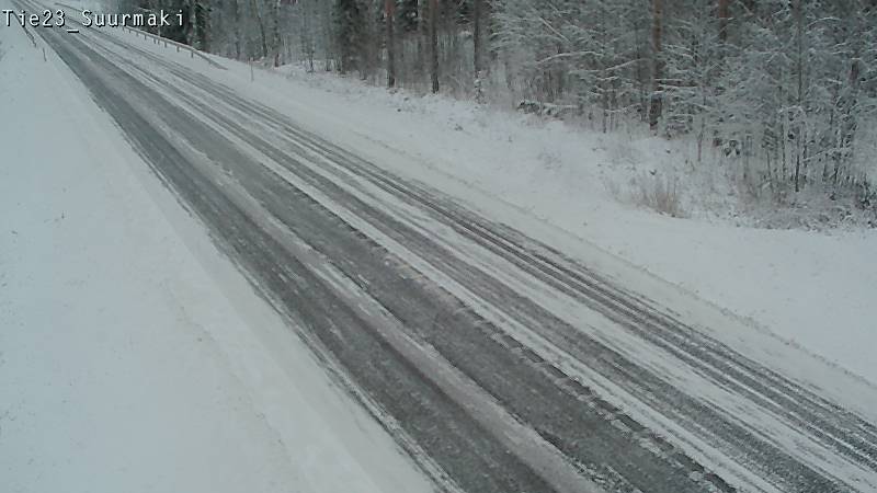 Weather Camera Image Väg 23 Heinävesi, Suurmäki, Heinävesi, Pohjois-Karjala