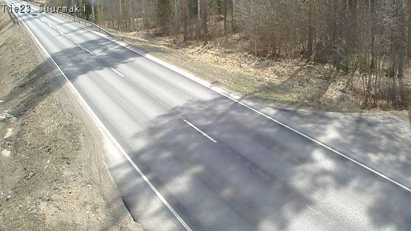 Weather Camera Image Väg 23 Heinävesi, Suurmäki, Heinävesi, Pohjois-Karjala