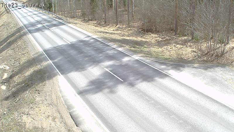 Weather Camera Image Väg 23 Heinävesi, Suurmäki, Heinävesi, Pohjois-Karjala