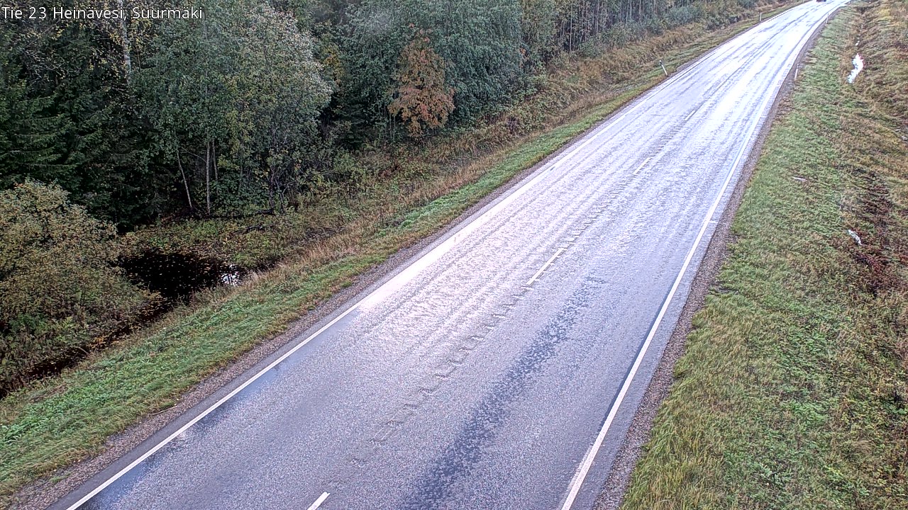 Weather Camera Image Väg 23 Heinävesi, Suurmäki, Heinävesi, Pohjois-Karjala