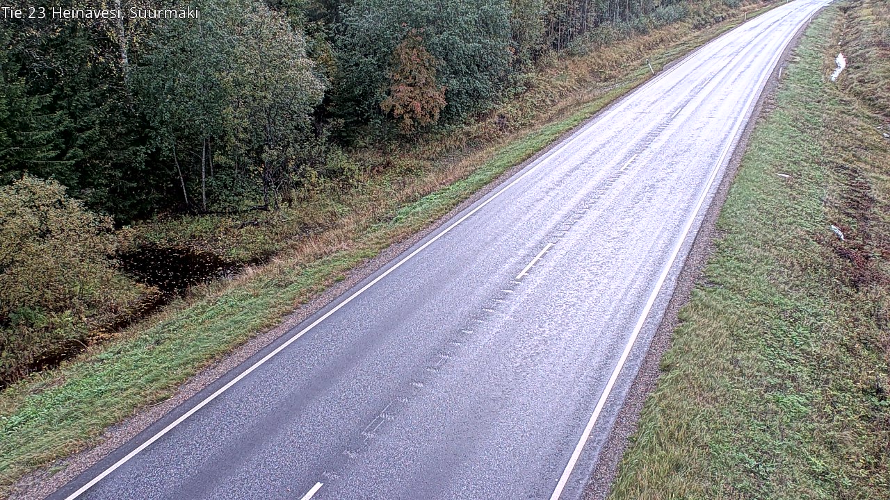 Weather Camera Image Väg 23 Heinävesi, Suurmäki, Heinävesi, Pohjois-Karjala