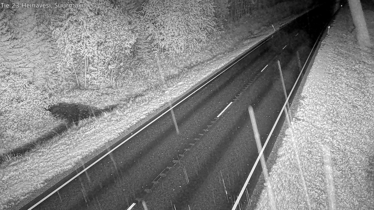 Weather Camera Image Väg 23 Heinävesi, Suurmäki, Heinävesi, Pohjois-Karjala