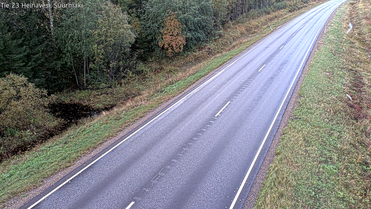 Weather Camera Image Väg 23 Heinävesi, Suurmäki, Heinävesi, Pohjois-Karjala