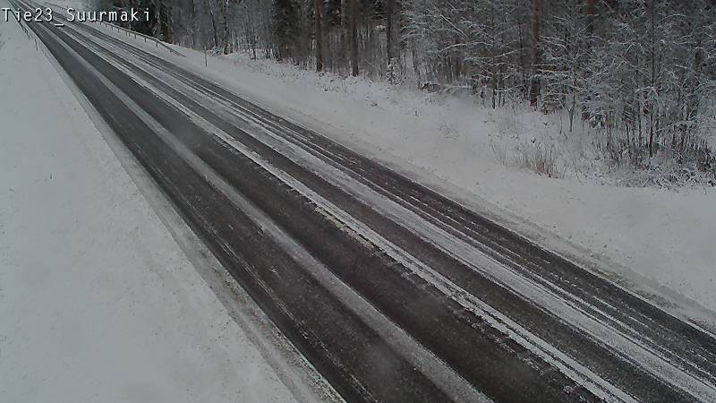 Weather Camera Image Väg 23 Heinävesi, Suurmäki, Heinävesi, Pohjois-Karjala
