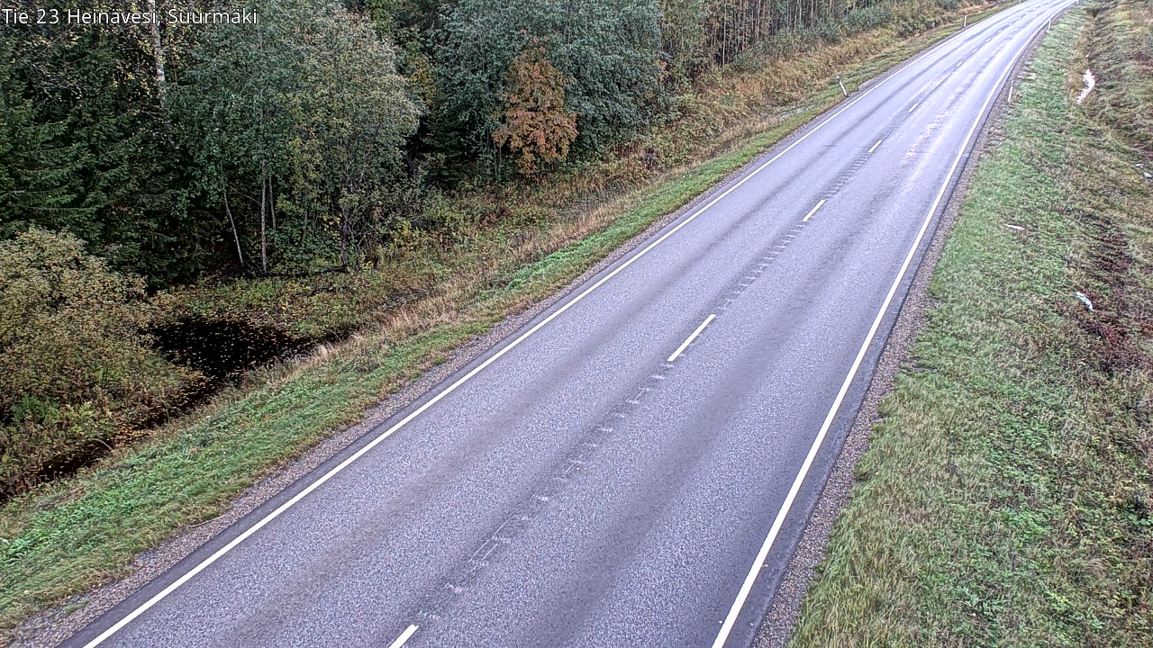Weather Camera Image Väg 23 Heinävesi, Suurmäki, Heinävesi, Pohjois-Karjala