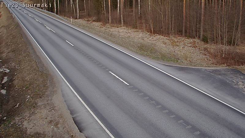 Weather Camera Image Väg 23 Heinävesi, Suurmäki, Heinävesi, Pohjois-Karjala