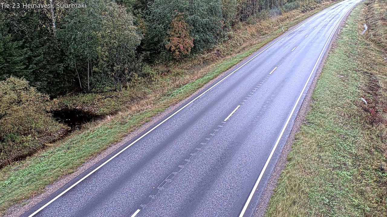 Weather Camera Image Väg 23 Heinävesi, Suurmäki, Heinävesi, Pohjois-Karjala