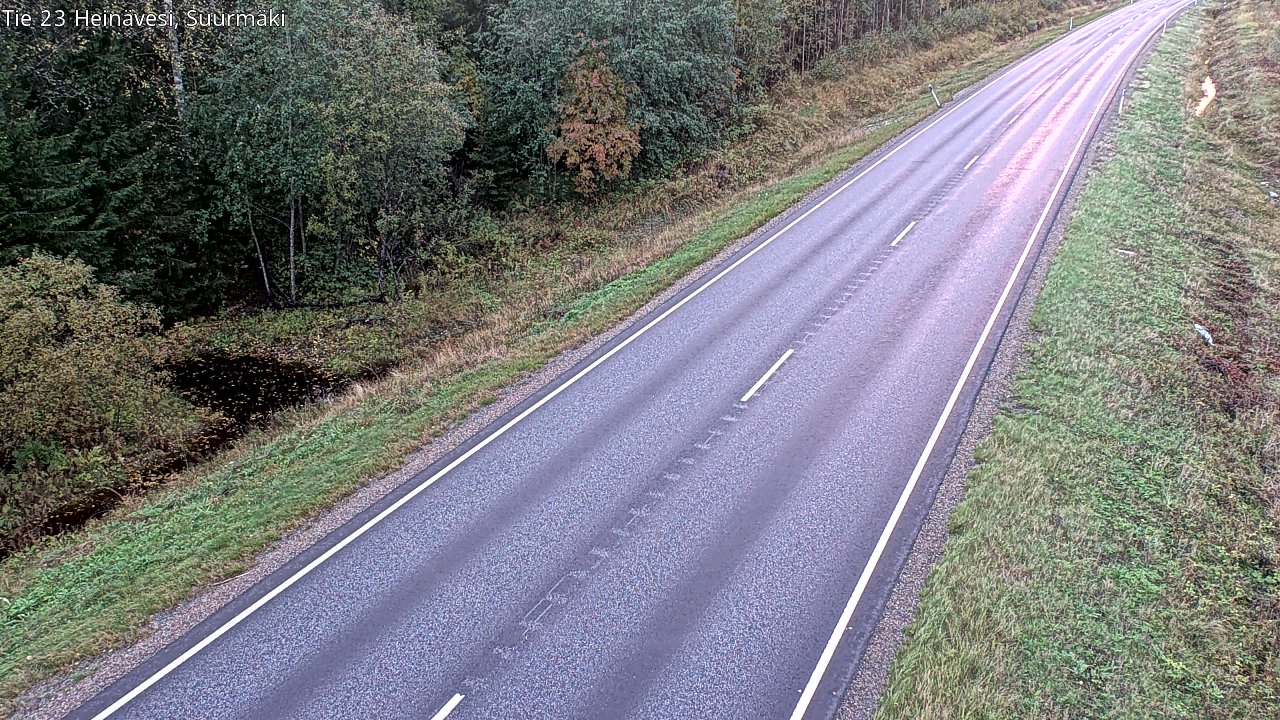 Weather Camera Image Väg 23 Heinävesi, Suurmäki, Heinävesi, Pohjois-Karjala