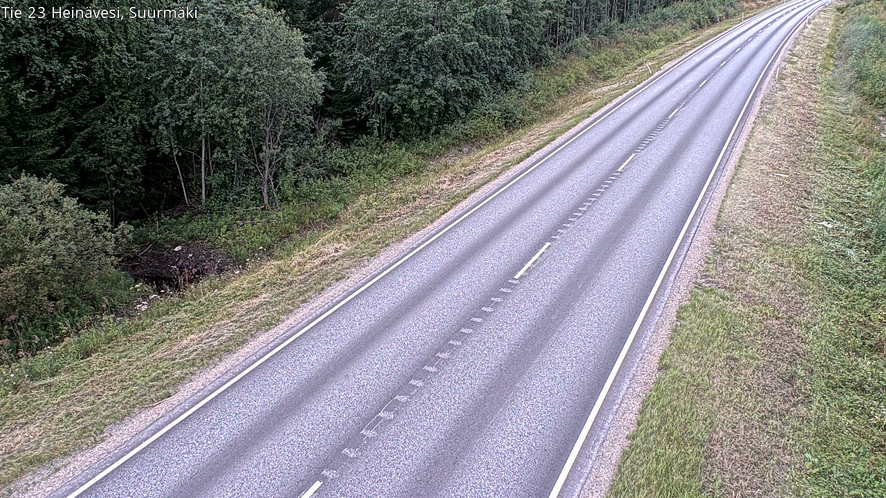 Weather Camera Image Road 23 Heinävesi, Suurmäki, Heinävesi, Pohjois-Karjala