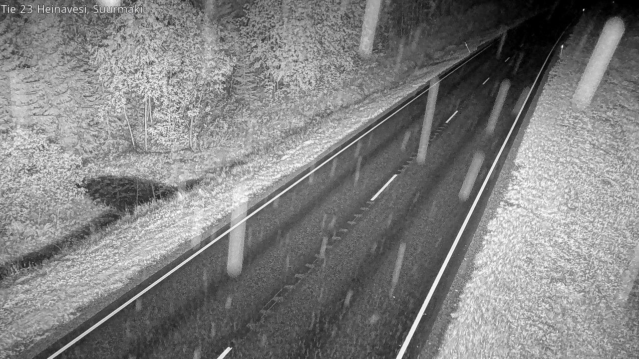 Weather Camera Image Väg 23 Heinävesi, Suurmäki, Heinävesi, Pohjois-Karjala