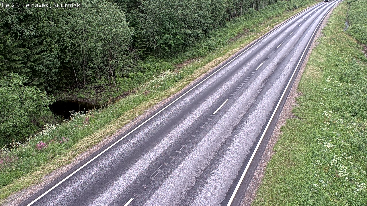 Weather Camera Image Road 23 Heinävesi, Suurmäki, Heinävesi, Pohjois-Karjala