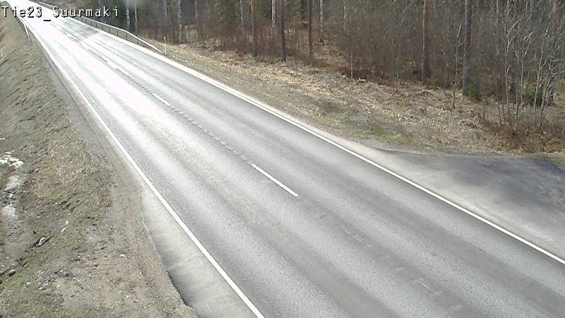 Weather Camera Image Väg 23 Heinävesi, Suurmäki, Heinävesi, Pohjois-Karjala