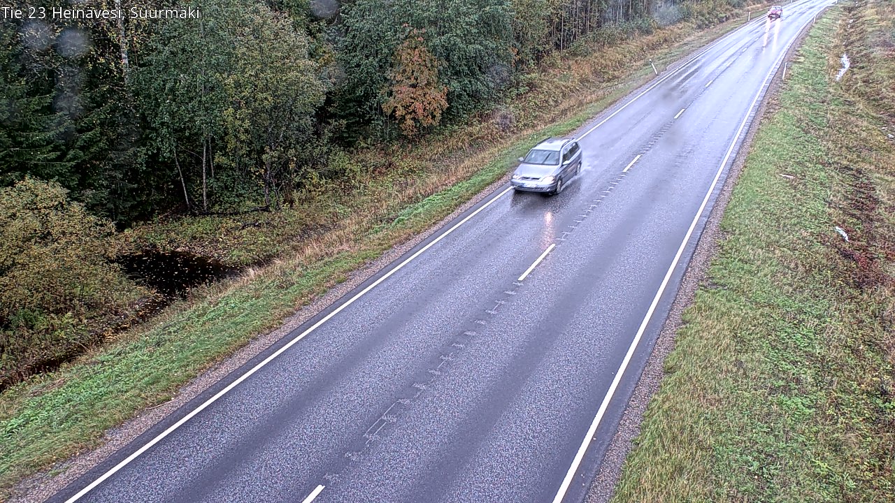 Weather Camera Image Väg 23 Heinävesi, Suurmäki, Heinävesi, Pohjois-Karjala