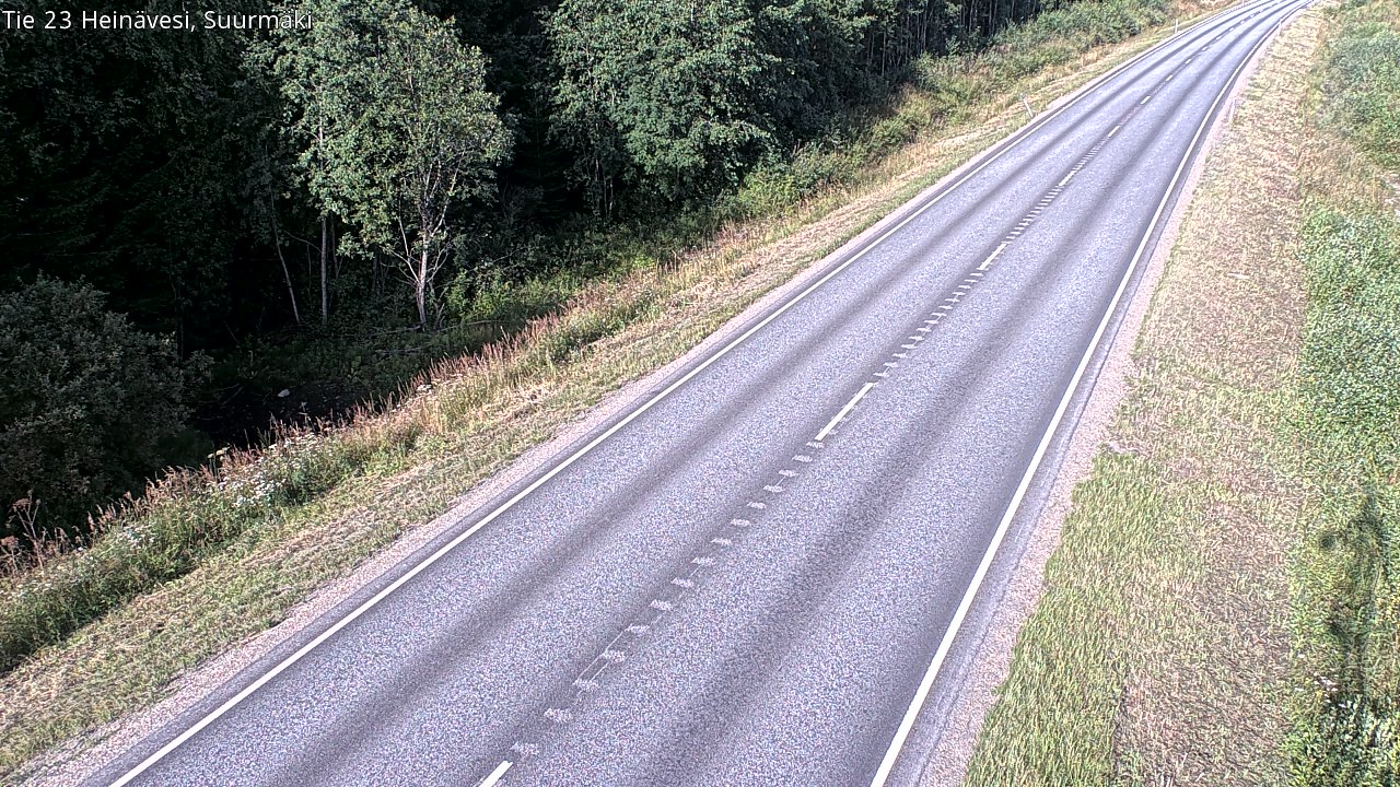 Weather Camera Image Road 23 Heinävesi, Suurmäki, Heinävesi, Pohjois-Karjala