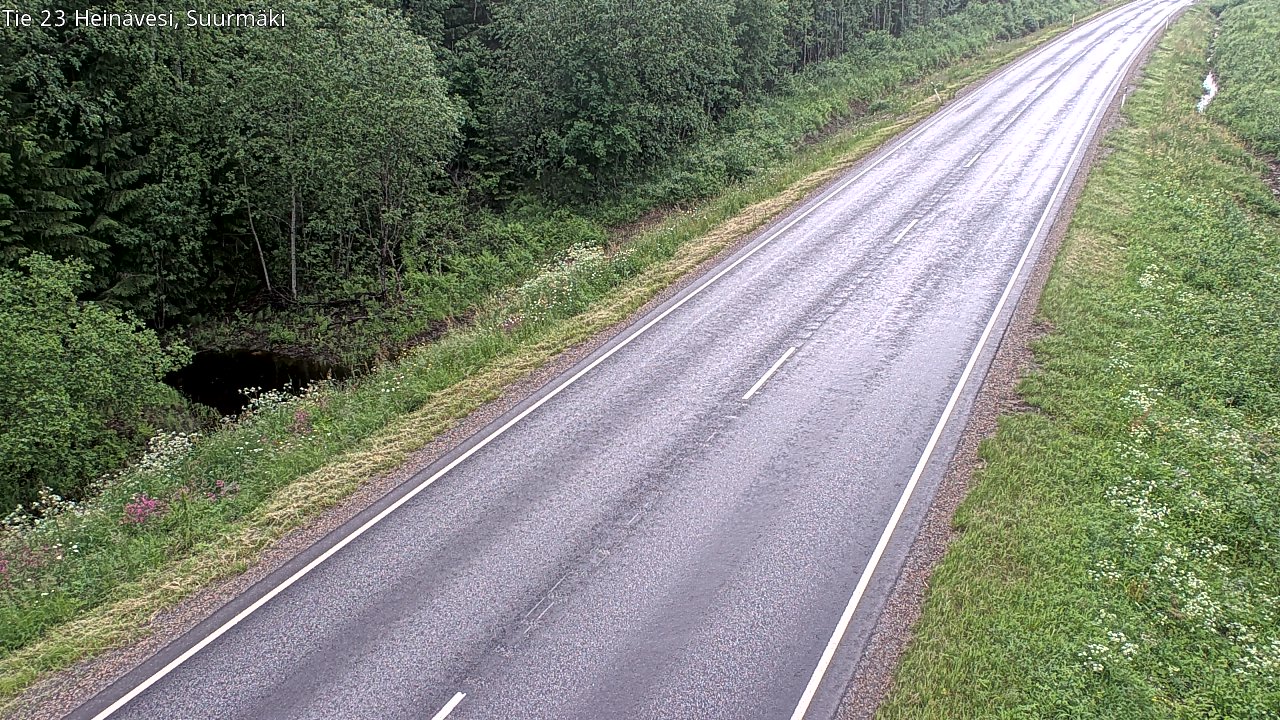 Weather Camera Image Road 23 Heinävesi, Suurmäki, Heinävesi, Pohjois-Karjala
