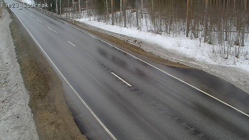 Weather Camera Image Road 23 Heinävesi, Suurmäki, Heinävesi, Pohjois-Karjala