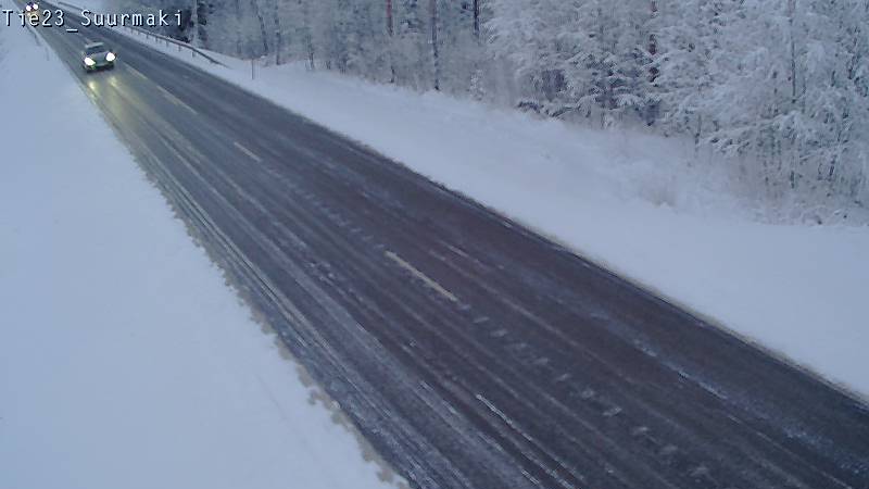 Weather Camera Image Väg 23 Heinävesi, Suurmäki, Heinävesi, Pohjois-Karjala