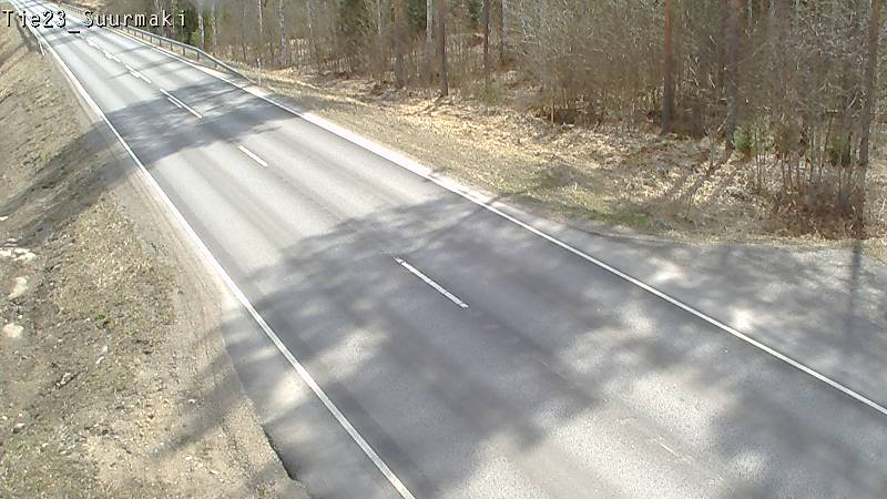 Weather Camera Image Väg 23 Heinävesi, Suurmäki, Heinävesi, Pohjois-Karjala