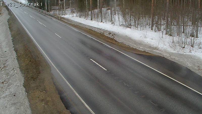 Weather Camera Image Road 23 Heinävesi, Suurmäki, Heinävesi, Pohjois-Karjala