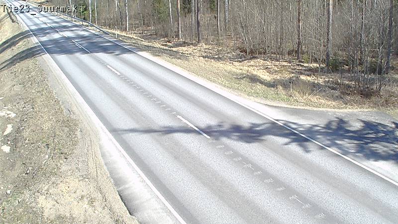 Weather Camera Image Väg 23 Heinävesi, Suurmäki, Heinävesi, Pohjois-Karjala