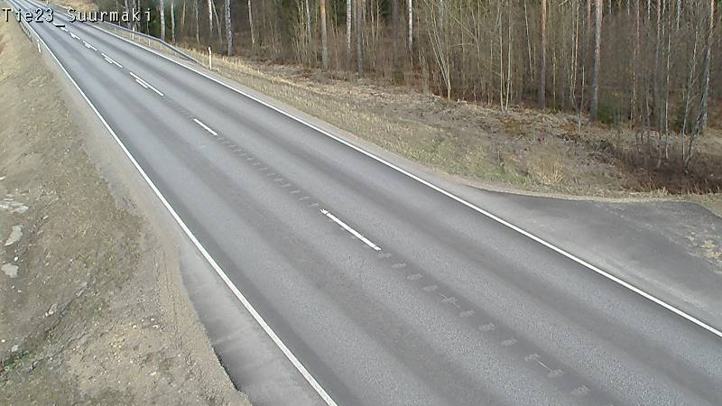 Weather Camera Image Väg 23 Heinävesi, Suurmäki, Heinävesi, Pohjois-Karjala