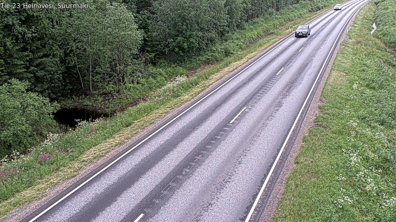 Weather Camera Image Road 23 Heinävesi, Suurmäki, Heinävesi, Pohjois-Karjala