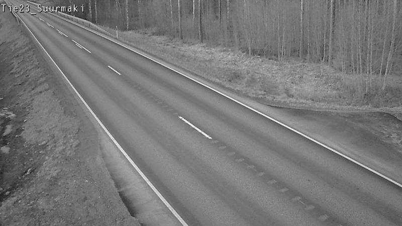 Weather Camera Image Road 23 Heinävesi, Suurmäki, Heinävesi, Pohjois-Karjala