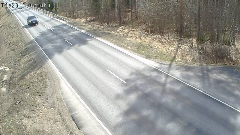 Weather Camera Image Väg 23 Heinävesi, Suurmäki, Heinävesi, Pohjois-Karjala