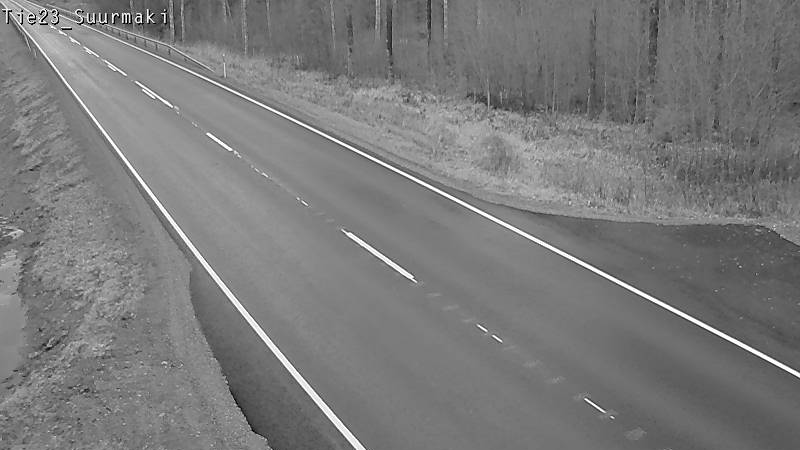 Weather Camera Image Road 23 Heinävesi, Suurmäki, Heinävesi, Pohjois-Karjala