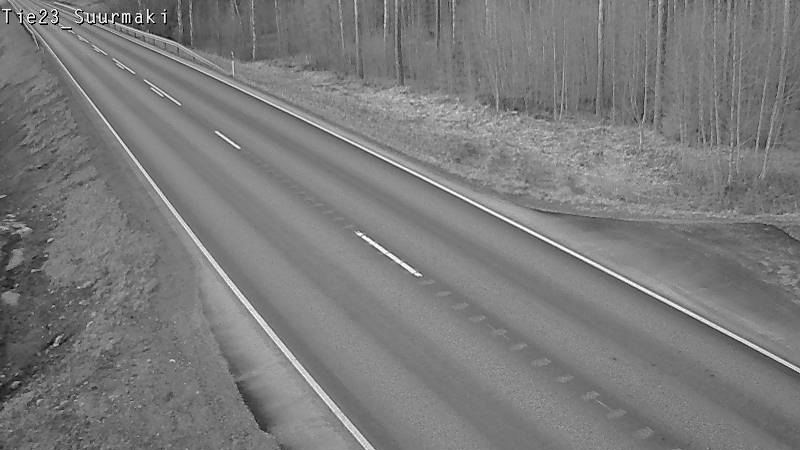 Weather Camera Image Road 23 Heinävesi, Suurmäki, Heinävesi, Pohjois-Karjala