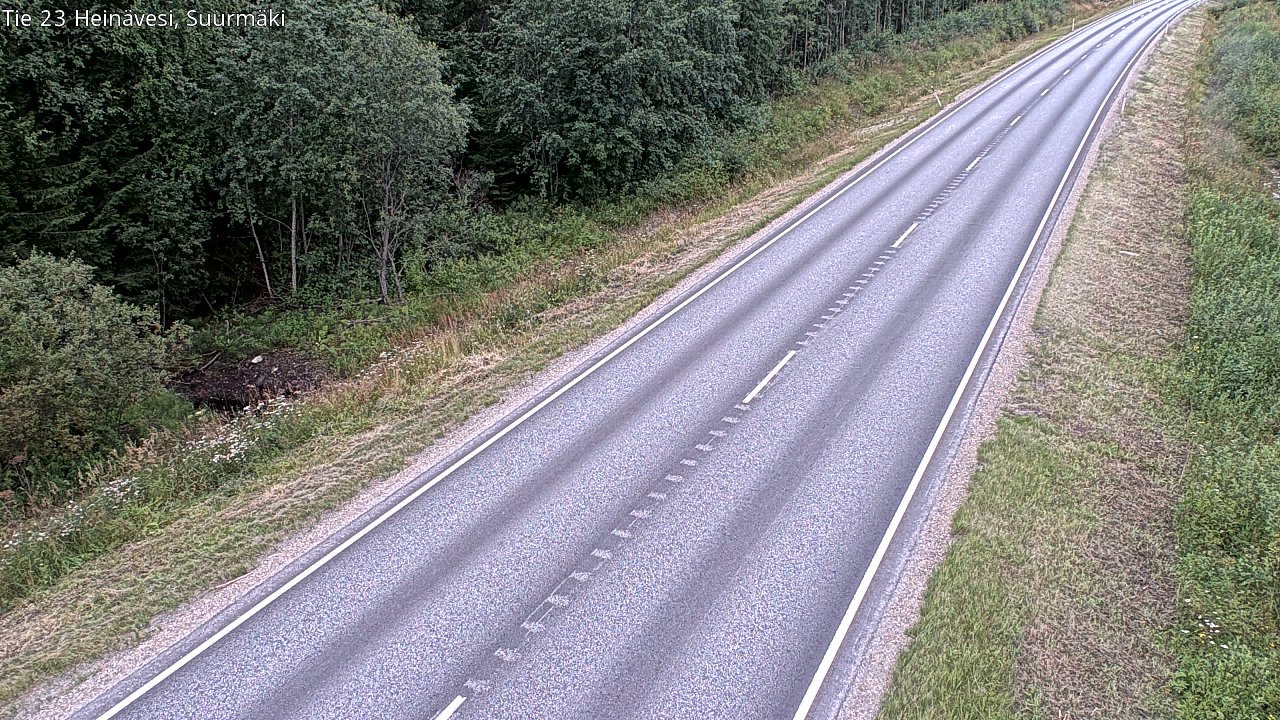 Weather Camera Image Road 23 Heinävesi, Suurmäki, Heinävesi, Pohjois-Karjala