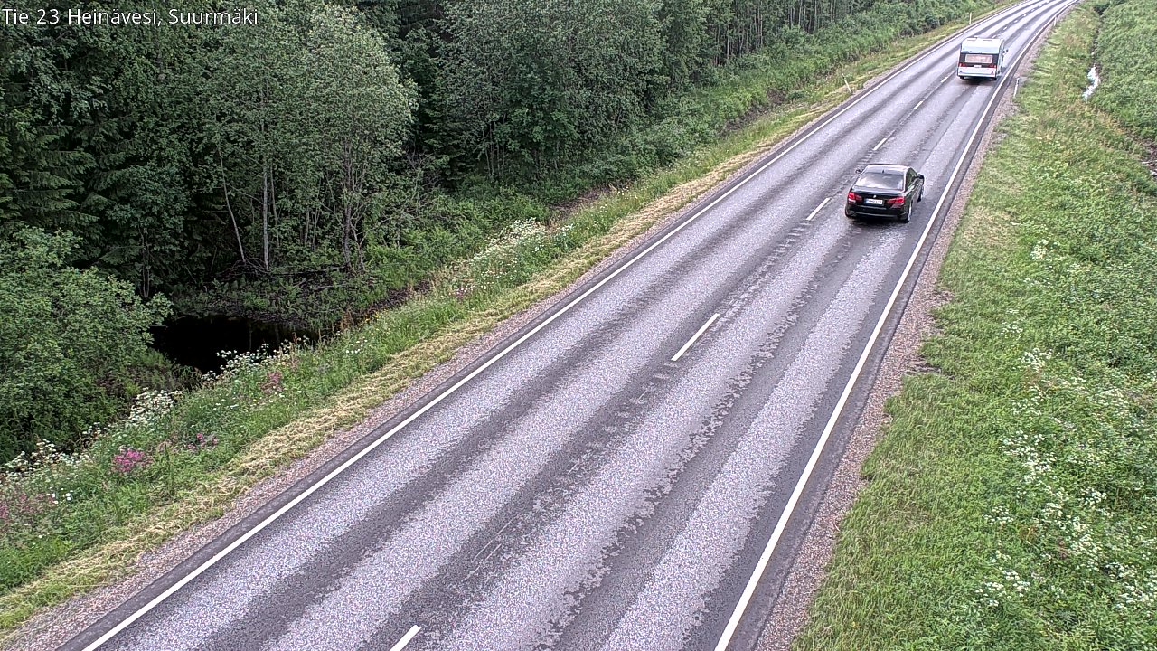 Weather Camera Image Road 23 Heinävesi, Suurmäki, Heinävesi, Pohjois-Karjala