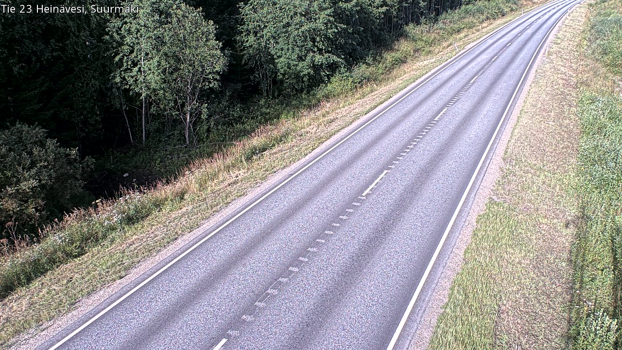 Weather Camera Image Road 23 Heinävesi, Suurmäki, Heinävesi, Pohjois-Karjala