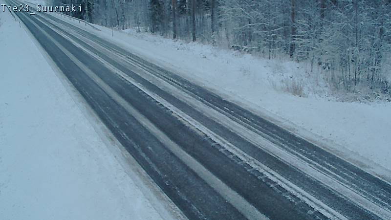 Weather Camera Image Väg 23 Heinävesi, Suurmäki, Heinävesi, Pohjois-Karjala
