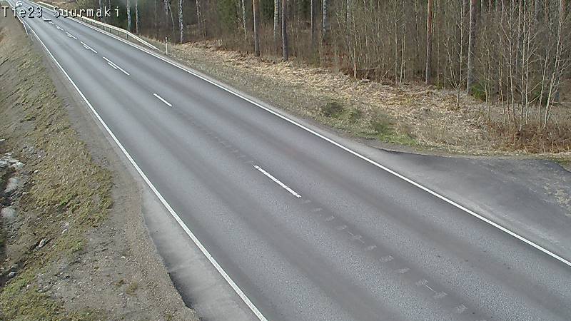 Weather Camera Image Road 23 Heinävesi, Suurmäki, Heinävesi, Pohjois-Karjala