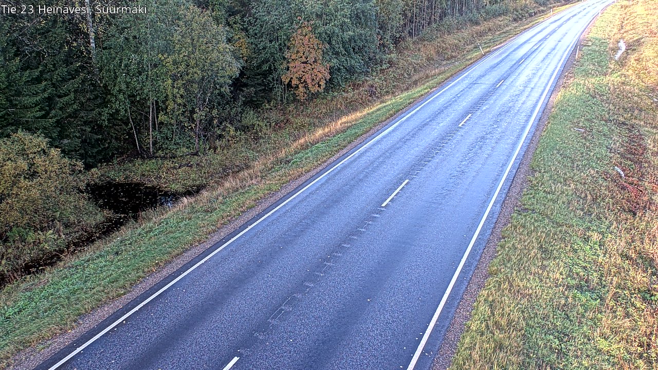 Weather Camera Image Väg 23 Heinävesi, Suurmäki, Heinävesi, Pohjois-Karjala
