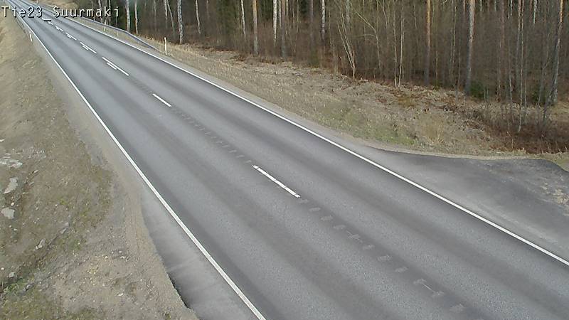 Weather Camera Image Väg 23 Heinävesi, Suurmäki, Heinävesi, Pohjois-Karjala